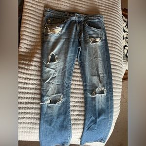 Adriano Goldschmied (AG) AG Ex Boyfriend Crop Jeans